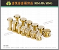 Belt screws, turnbuckles, push-pins, leather metal fittings 15