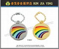Love double-sided ring metal pendant 7