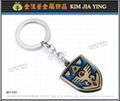 Custom Zinc alloy key ring Printed Key Ring，tourist key ring 19