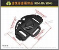 Medical Snap Buckle Safety Buckle Plastic Steel Belt Buckle