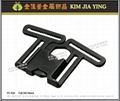 Baby stroller webbing adjustment buckle