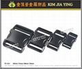 Baby stroller webbing adjustment buckle