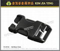 Plastic webbing adjustment ring/hard hat buckle/S hook/snap button