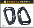 Plastic webbing adjustment ring/hard hat buckle/S hook/snap button