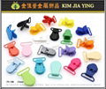 Plastic Stationery Clip/Medical Hearing Aid Clip/Pacifier Clip