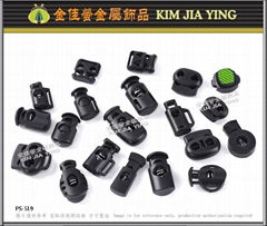 Adjusting rope buckle/plastic steel spring buckle/Taiwan buckle