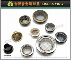 Breathable eyelets, copper buckles, shoe buckles, eyelets