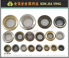 Eyelet , mattress buttons, breathable eyelets,