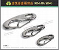 Stainless steel snap hook safety buckle D-shaped buckle U-shaped lock