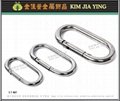 Stainless steel snap hook safety buckle D-shaped buckle U-shaped lock