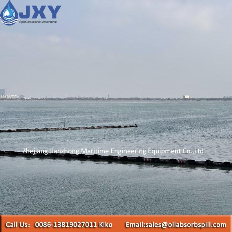 Type III Rubber Type Silt Curtain Boom For Rough Water 2