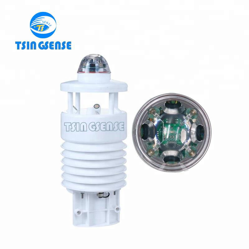 WTS700 Weather station integrated solar radiation sensor with wind sensor  3