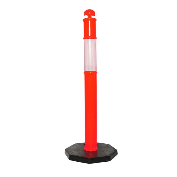 110cm Traffic Delineator Channelizer T-Bollard Post