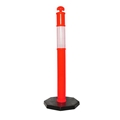 110cm Traffic Delineator Channelizer T-Bollard Post 1