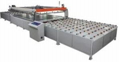 Automatic Flat Glass Screen Printing Machine Ceramic Silkscreen Printer 