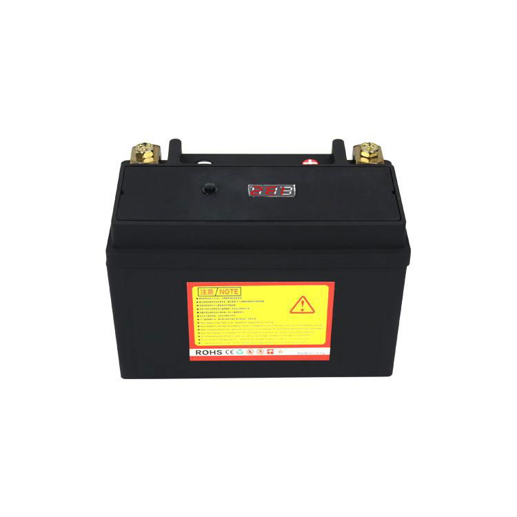 12V 6Ah Motorcycle battery Lifepo4 battery pack built in BMS 4