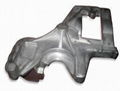 Sand casting bracket for agricultural