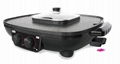 Non-stick Electric Grill Pan 2 In 1 Hot