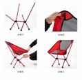 Folding chairs Aeronautical aluminium alloy chair Camping chair 16