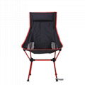 Folding chairs Aeronautical aluminium alloy chair Camping chair 4