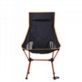 Folding chairs Aeronautical aluminium alloy chair Camping chair