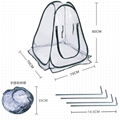温室帐篷 花卉保暖罩 防风防雨暖房 6