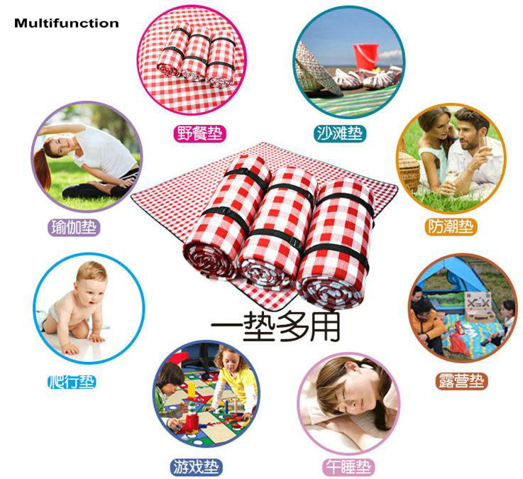 Picnic mat   crawling mat tent mat   outdoor folding waterproof picnic mat 4