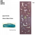 Fashionable Eco friendly type yoga mat pad OUTDOOR MAT