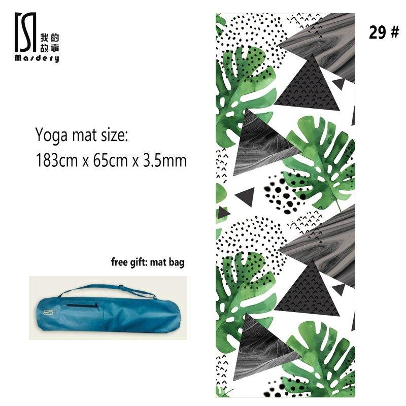 瑜珈垫 防滑垫 TPE麂皮绒瑜珈垫 3
