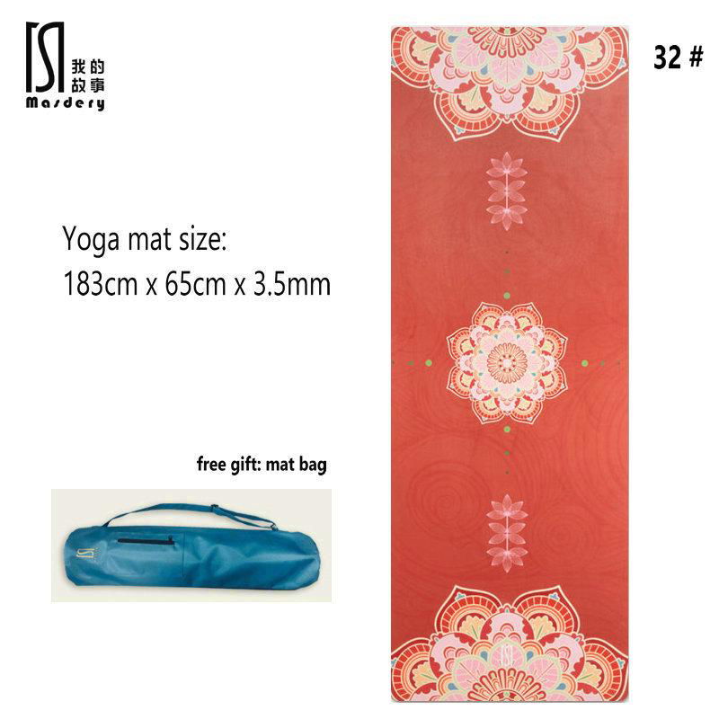 瑜珈垫 防滑垫 TPE麂皮绒瑜珈垫 4
