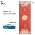 Suede Yoga Mat Non-slip Quick-Drying Printed Carpet For Body Building