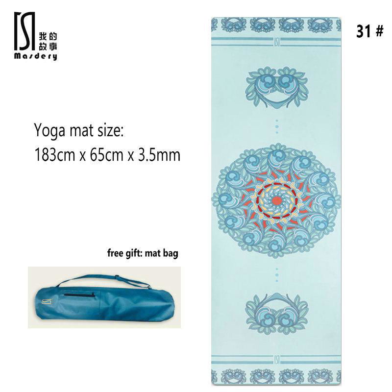 瑜珈垫 防滑垫 TPE麂皮绒瑜珈垫 5