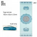 Suede Yoga Mat Non-slip Quick-Drying Printed Carpet For Body Building 5