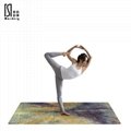 Suede Yoga Mat Non-slip Quick-Drying Printed Carpet For Body Building 8