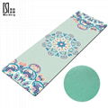 Suede Yoga Mat Non-slip Quick-Drying Printed Carpet For Body Building 9