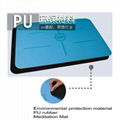 60*40*0.4cm PU Rubber Handstand Mat Yoga Position 