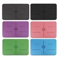 60*40*0.4cm PU Rubber Handstand Mat Yoga Position  18