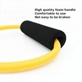 Resistance Bands Fitness Elastic Pull Ropes Exerciser Rower 5