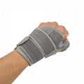 健身举重手套安全手拇指绷带腕带手损伤恢复健美训练  