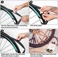 18Pcs No Glue Tire Patch Mountain Bicycle Puncture Glue Free Tire Patchs 