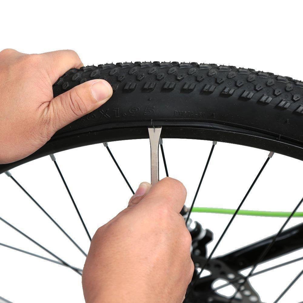 自行车撬胎棒钢制扒胎棒山地车轮胎补胎撬棍工具