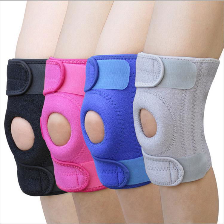 1PC Knee Joint Brace Support Adjustable Breathable Sports Leg Knee 4