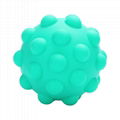 Silica Gel Hand Grip Ball Silicone Men Women Gym Fitness Finger Heavy Exerciser 