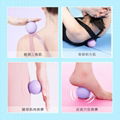 Silica Gel Yoga Single Ball Acupoint Relaxation Massage Ball 3