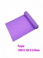 TPE Yoga Pilates Stretch Resistance Band Exercise Fitness Band  7