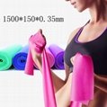 TPE Yoga Pilates Stretch Resistance Band Exercise Fitness Band  16