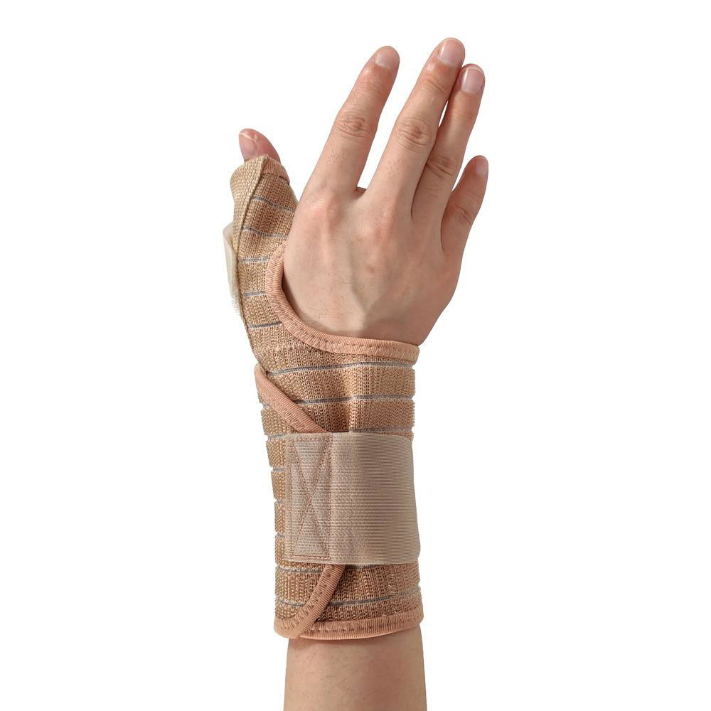 运动护腕鱼丝网带加压关节固定拇指钢板支撑护手指护腕 4