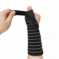 运动护腕鱼丝网带加压关节固定拇指钢板支撑护手指护腕 6