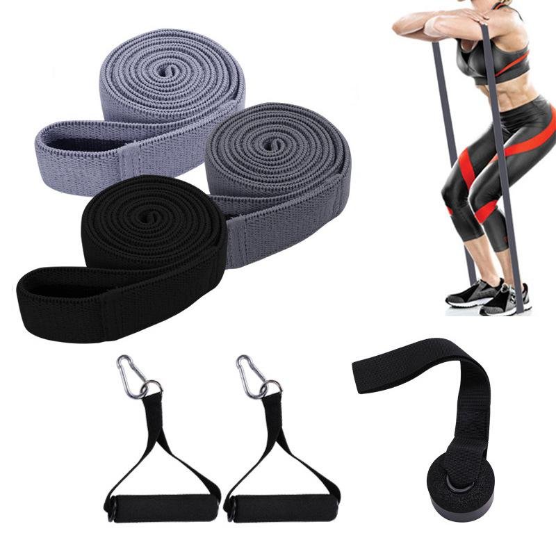 Elastic Long Hip Fitness Resistance Belt Yoga Rope Pull-up