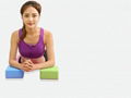 Colors Pilates Durable EVA Gym Blocks Foam Brick Training Exercise